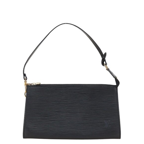 LOUIS VUITTON Black Leather Mini Bag - Picture 1 of 10